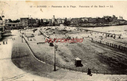 CPA DINARD - PANORAMA DE LA PLAGE - LL - Dinard