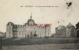 CPA EVREUX - LA PLACE DE L'HOTEL DE VILLE - Evreux