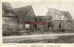 CPA GUERRE 1914-1918 - ERCHES (SOMME) - UN ASPECT DE PAYS - War 1914-18