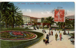 CPA NICE - LE JARDIN PUBLIC - Parcs Et Jardins