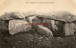 CPA CARNAC - LE DOLMEN DE KARIAVAL - Carnac