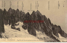 CPA CHAMONIX - AIGUILLES DE CHARMOZ - Chamonix-Mont-Blanc