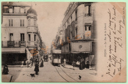 84. DIJON - LA RUE DE LA LIBERTÉ (21) (TRAMWAY, ANIMÉE) - Dijon