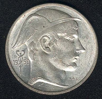 Belgien, 50 Francs 1950 Fläm., Silber, UNC - 50 Francs