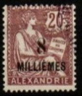 ALEXANDRIE    -   1921  .  Y&T N° 54 Oblitéré - Used Stamps