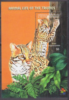 Grenada Grenadines - 2001 - Cats: Leopardus Pardalis - Yv Bf 499 - Roofkatten