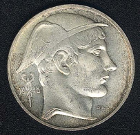 Belgien, 50 Francs 1948 Fläm., Silber, XF+ - 50 Francs