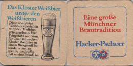 5004160 Bierdeckel Quadratisch - Hacker-Pschorr - Beer Mats