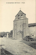 - Haute Vienne -ref-A582- La Geneytouse - L Eglise - Monument Aux Morts Guerre 1914-18 - Voiture - - Autres & Non Classés