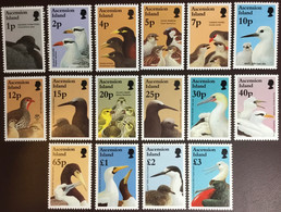Ascension 1996 Birds & Their Young Definitives Set MNH - Other & Unclassified