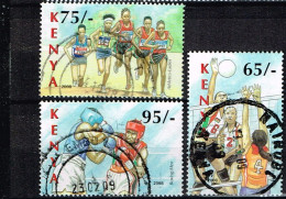 KENYA  / Oblitérés /Used / 2008 - JO Pékin - Kenya (1963-...)