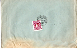 79631 - Österreich - 1950 - Unfrank ZU-Bf (etw Verfaerbt) Wien -> PURBACH, M S1,35 Portomke - Postage Due