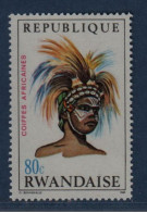 Rwanda, *, Yv 304, Mi 330A, SG 300, Coiffe De Danseuse Guinéenne - Unused Stamps