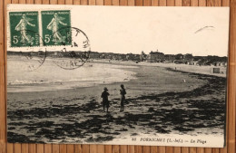 44 Pornichet Loire Atlantique - Loire Inférieure - 1919 - La Plage - 68 - Pornichet