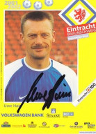 AK 214726 FOOTBALL / SOCCER / FUSSBALL - Eintracht Braunschweig - Saison 2001/2002 Uwe Hain - Football