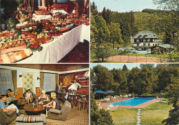 Postcard Hotels Restaurants Val De L'Our Burg Reuland Belgium - Hotels & Gaststätten