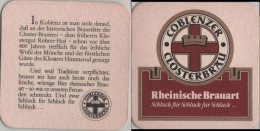 5005860 Bierdeckel Quadratisch - Coblenzer Closterbräu - Sotto-boccale