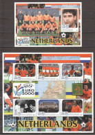 Grenada Grenadines - 2000 - UEFA Euro 2000: Tean Of Netherlands - Yv 2717/22 + Bf 468 - Championnat D'Europe (UEFA)