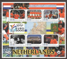 Grenada Grenadines - 2000 - UEFA Euro 2000: Tean Of Netherlands - Yv 2717/22 - Europei Di Calcio (UEFA)