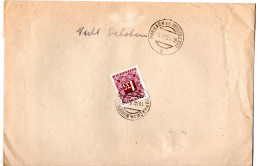 79632 - Österreich - 1950 - Unfrank ZU-Bf Eisenstadt -> PURBACH, M S1,35 Portomke, Zurueck Als "nicht Behoben" - Postage Due