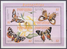 Grenada Grenadines - 2000 - Insects: Butterflies - Yv 2882AK/AN - Vlinders