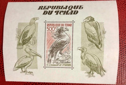 TCHAD 1985 AUDUBON Bloc 1v Neuf MNH ** MI BL 238 Pájaro Bird Pássaro Vogel Ucello Oiseau - Cigognes & échassiers