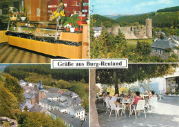 Postcard Hotels Restaurants Walter Richter Heinen Burg Reuland - Hotels & Gaststätten