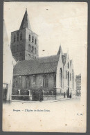 CPA CARTE POSTALE BELGIQUE  BRUGES L' EGLISE DE SAINT-GILLES 1908 - Autres & Non Classés