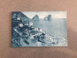 Capri Torre Saracena Ed I Faraglioni Carte Postale Postcard - Other & Unclassified