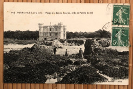 44 Pornichet Loire Atlantique - Loire Inférieure - 1919 - Plage De Bonne Source, Près La Pointe Du Bé - 143 - Pornichet