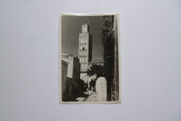 Photographie   MEKNES  -  Mosquée Berdaïne  -   8 X 13 Cms  - - Meknès