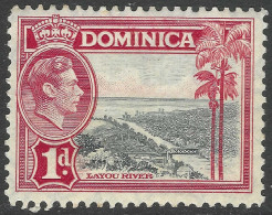 Dominica. 1938-47 KGVI. 1d MH. SG 100. M6002 - Dominica (...-1978)