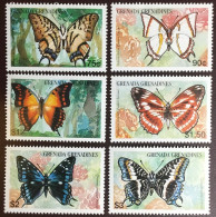 Grenada Grenadines - 1997 - Butterflies - Yv 2182/87 - Papillons