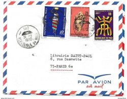 281 - 67 - Enveloppe Envoyée De Gao à Paris 1972 - Mali (1959-...)