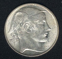 Belgien, 20 Francs 1953 Französisch, Silber, XF+ - 20 Frank