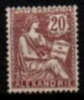 ALEXANDRIE    -   1902  .  Y&T N°  26  (*) - Unused Stamps