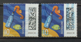 Germany Allemangne Bund Welt Der Briefe 10 Ct QR-Code Different - Used Stamps