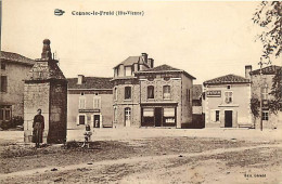 - Haute Vienne -ref-A576- Cognac Le Froid - Hôtel Bouby Boucherie - Fontaine - - Autres & Non Classés