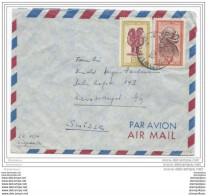 62 - 37  - Enveloppe Envoyée De Leopoldville En Suisse - Cartas & Documentos
