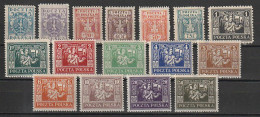 Östliches Oberschlesien 1 - 16 ** (MNH) - Silezië