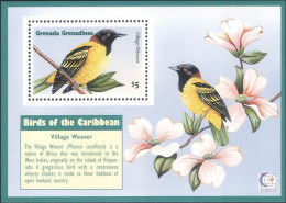 Grenada Grenadines - 1995 - Birds - Yv Bf 331 - Andere & Zonder Classificatie