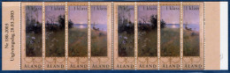 Aland 2003 Landscape Stamp Booklet 2 Blocks Of 4 MNH Summer, Sailing Boat - Environment & Climate Protection