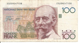 BELGIUM 100 FRANCS N/D (1978 - 1981) - 100 Franchi