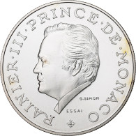 Monaco, Rainier III, 10 Francs, 1974, ESSAI, Argent, SPL+, Gadoury:MC156 - 1960-2001 New Francs