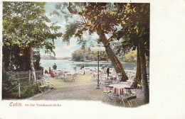 Eutin An Der Vosshausbrücke Um 1900 Litho Ngl #B2.233 - Autres & Non Classés