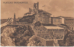 Drachenfels Mit Restaurant-Plateau Gl1910 #B2.678 - Other & Unclassified