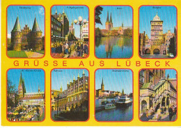 Grüsse Aus Lübeck Mehrbildkarte Gl1995 #C0376 - Autres & Non Classés