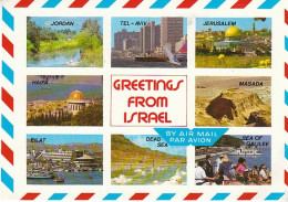 Greetings From Israel Mehrbildkarte Gl1996 #C0436 - Andere & Zonder Classificatie