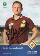 AK 214747 FOOTBALL / SOCCER / FUSSBALL - Eintracht Braunschweig - Saison 2008/2009 Torsten Lieberknecht - Soccer