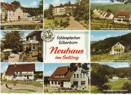 Neuhaus Im Solling Hotels Mehrbildkarte Gl1966 #C2428 - Other & Unclassified